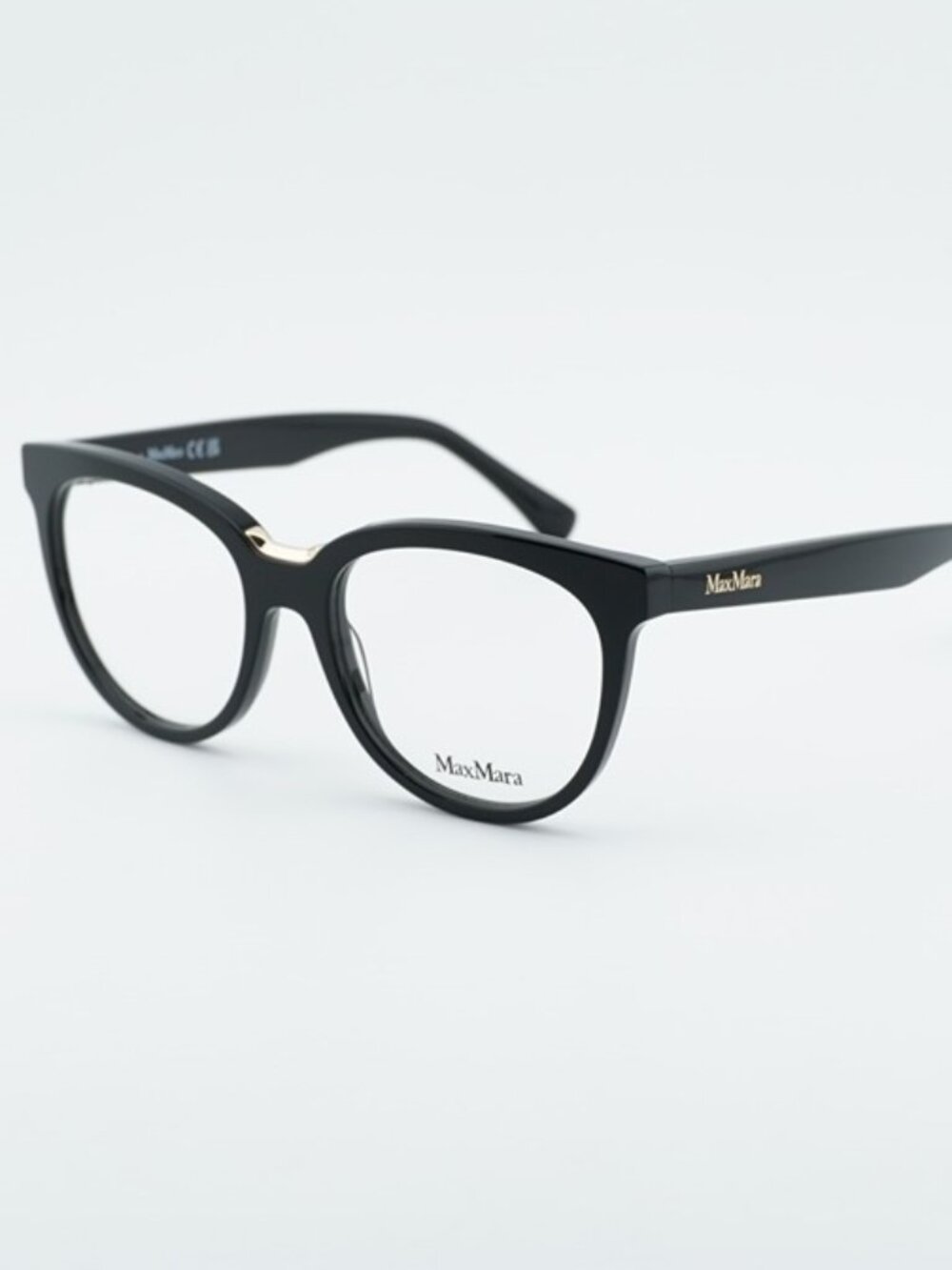 Max Mara MM5110 001 Eyeglasses Black 52mm Oval Frame